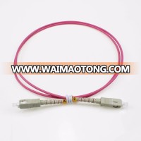 SC PC 50/125 OM4 simplex lszh Fiber optic cable