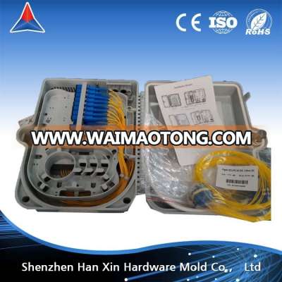 Fiber optic PLC Splitter Distribution Box for FTTH