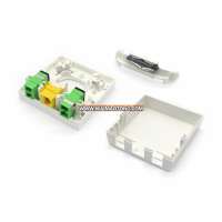 DW-1043 Fiber Optic Mounting Box 8686 FTTH Wall Outlet